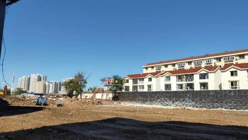 拆 廊坊银河路这一片门脸 平房已成平地 附 工程示意图