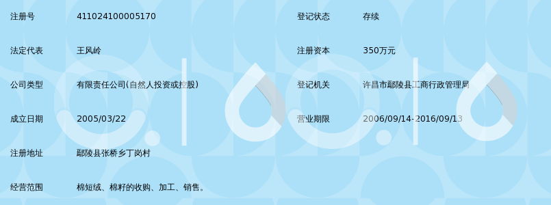 鄢陵县银河棉业
