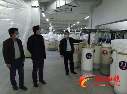 昨日,茶陵东信绵业正式复工复产